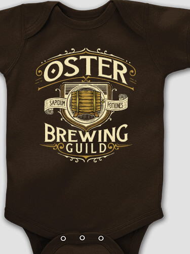 Brewing Guild Dark Chocolate Baby Bodysuit