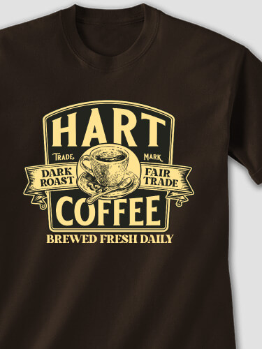 Coffee Dark Chocolate Adult T-Shirt
