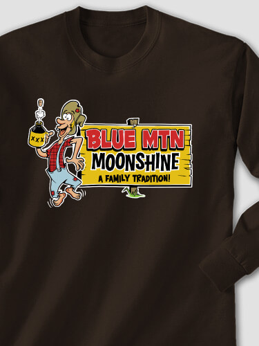 Moonshine Dark Chocolate Adult Long Sleeve