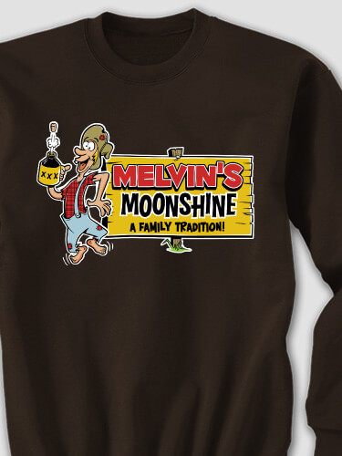 Moonshine Dark Chocolate Adult Sweatshirt