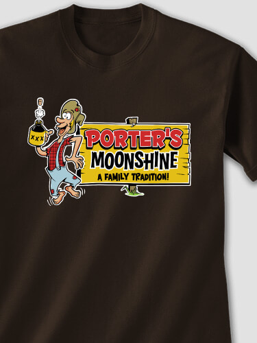 Moonshine Dark Chocolate Adult T-Shirt