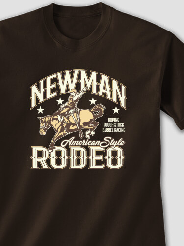 Rodeo Dark Chocolate Adult T-Shirt