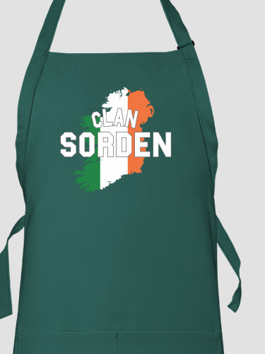 Irish Clan Dark Green Apron