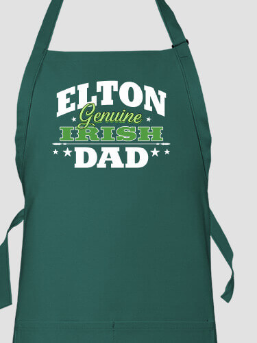 Irish Dad Dark Green Apron