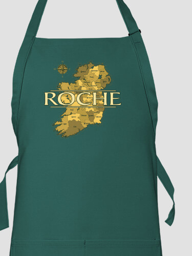 Irish Heritage Dark Green Apron