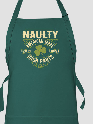 Irish Parts Dark Green Apron