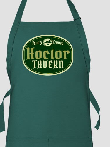 Irish Tavern Dark Green Apron
