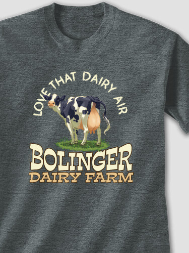 Dairy Air Dark Heather Adult T-Shirt