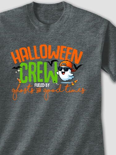 Ghosts And Good Times Dark Heather Adult T-Shirt
