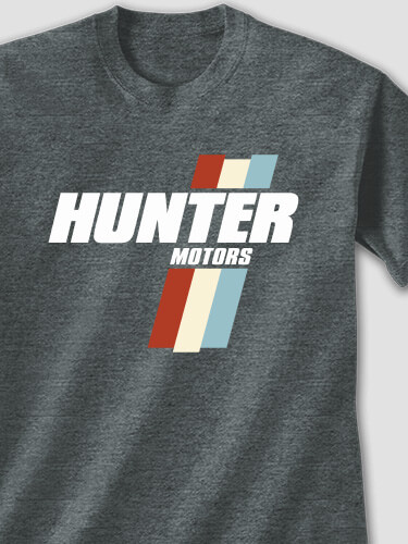 Vintage Motors Dark Heather Adult T-Shirt