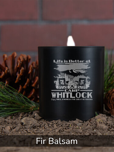 Fir Balsam/Natural Life Is Better Personalized scented-candle 