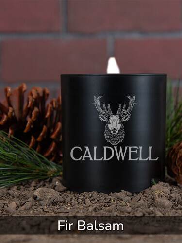 Old Stag Fir Balsam/Natural 11oz. Engraved Scented Candle