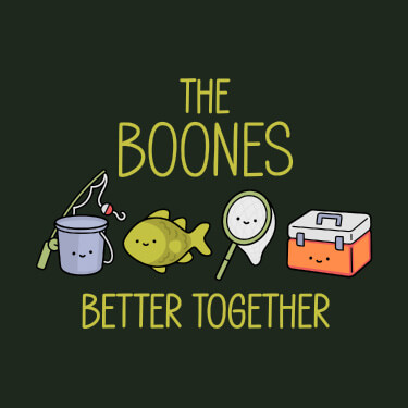 Forest Green Better Together Fishing Personalized default 