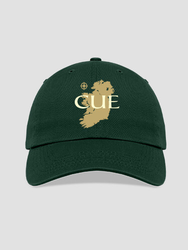 Irish Heritage Forest Green Embroidered Hat