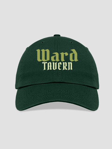 Irish Tavern Forest Green Embroidered Hat