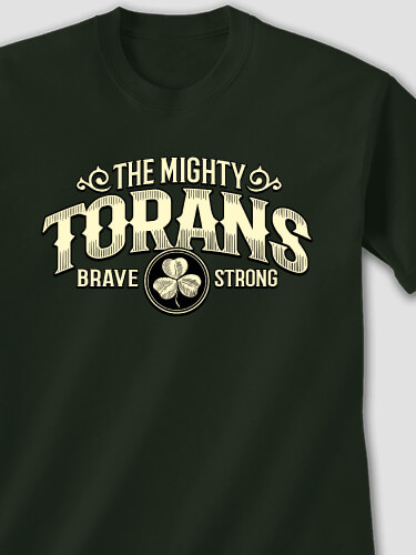 Mighty Forest Green Adult T-Shirt