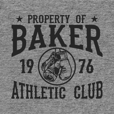 Graphite Heather Athletic Club Personalized default 
