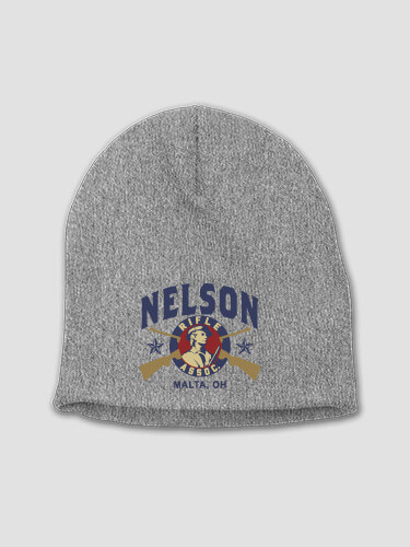 Rifle Association Heather Grey Embroidered Beanie