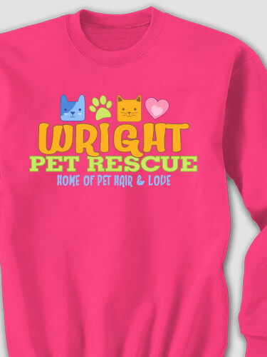 Pet Rescue Heliconia Adult Sweatshirt