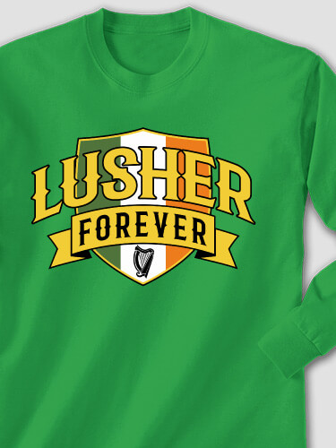 Forever Irish Green Adult Long Sleeve