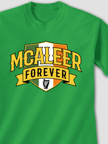 Forever Irish Green Adult T-Shirt