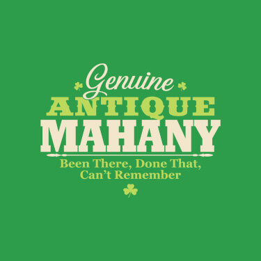 Irish Green Genuine Irish Antique Personalized default 