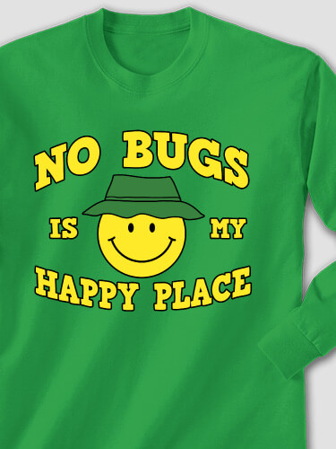 Happy Place Irish Green Adult Long Sleeve