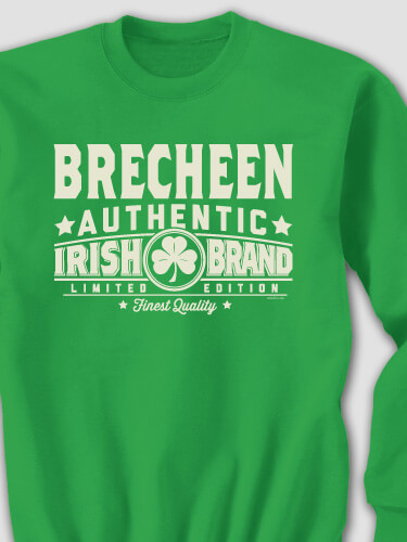 Irish Brand Irish Green Adult Sweatshirt