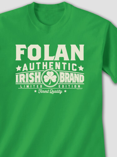 Irish Brand Irish Green Adult T-Shirt
