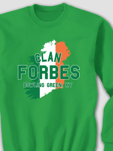 Irish Clan Irish Green Adult Sweatshirt