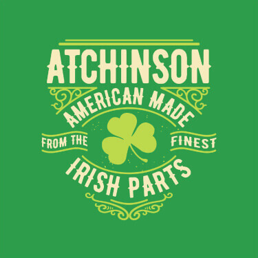 Irish Green Irish Parts Personalized default 