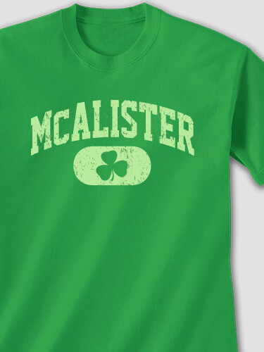 Irish Varsity Irish Green Adult T-Shirt