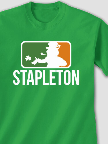 Major League Irish Irish Green Adult T-Shirt