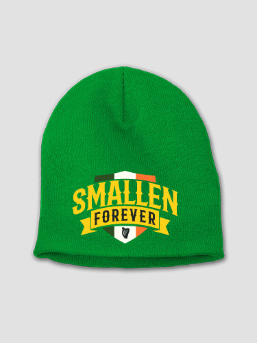 Forever Kelly Green Embroidered Beanie