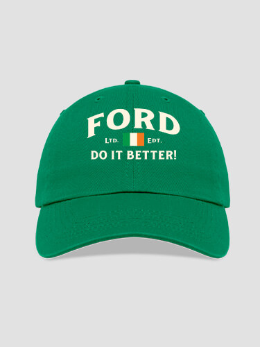 Irish Do It Better Kelly Green Embroidered Hat