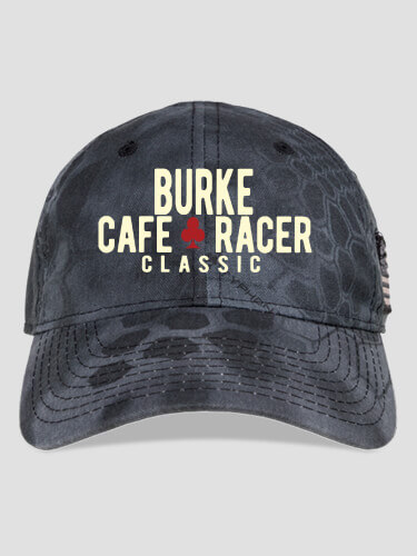 Cafe Racer Kryptek Typhon Camo Embroidered Kryptek Tactical Camo Hat