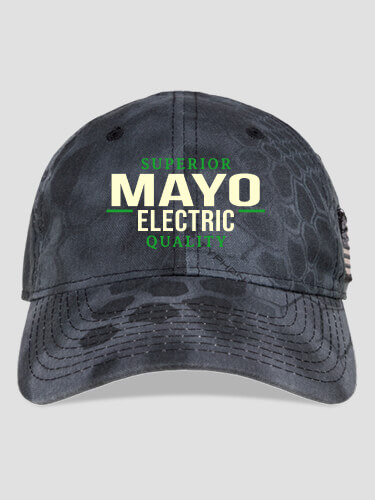 Electric Kryptek Typhon Camo Embroidered Kryptek Tactical Camo Hat