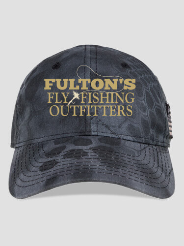 Fly Fishing Kryptek Typhon Camo Embroidered Kryptek Tactical Camo Hat