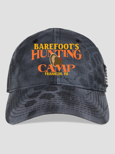 Turkey Hunting Camp Kryptek Typhon Camo Embroidered Kryptek Tactical Camo Hat