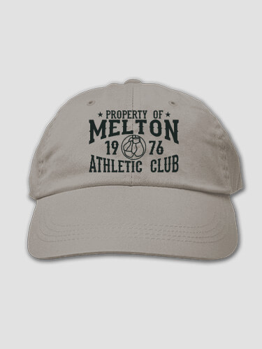 Athletic Club Light Grey Embroidered Hat
