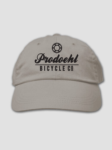 Bicycle Company Light Grey Embroidered Hat