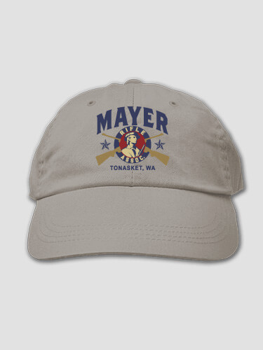 Rifle Association Light Grey Embroidered Hat