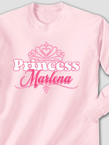 Princess Light Pink Adult Long Sleeve