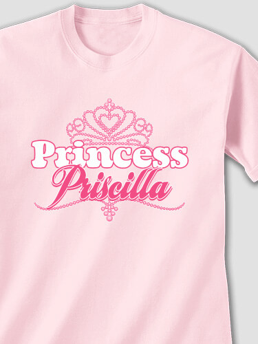 Princess Light Pink Adult T-Shirt
