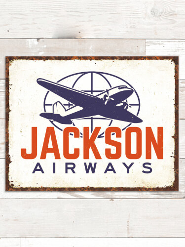 Airways NA Tin Sign 16 x 12.5