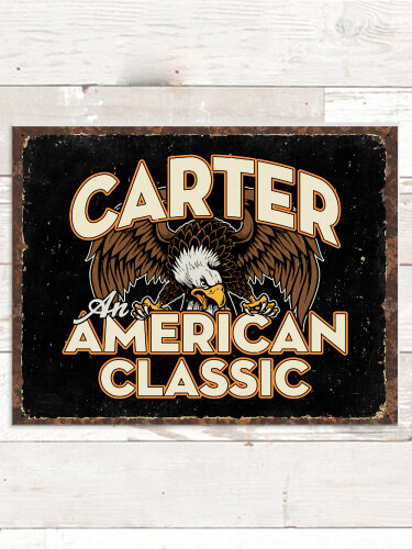 American Classic NA Tin Sign 16 x 12.5