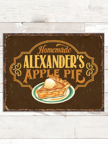 Apple Pie NA Tin Sign 16 x 12.5