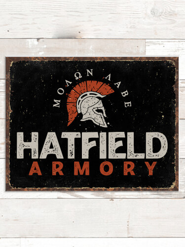 Armory NA Tin Sign 16 x 12.5