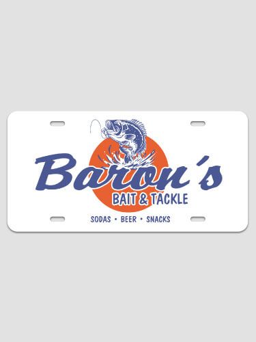 Bait and Tackle NA License Plate