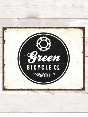 Bicycle Company NA Tin Sign 16 x 12.5